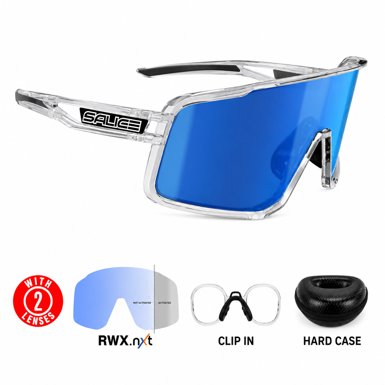 022RWX Photochromatic with Optic Clip-in