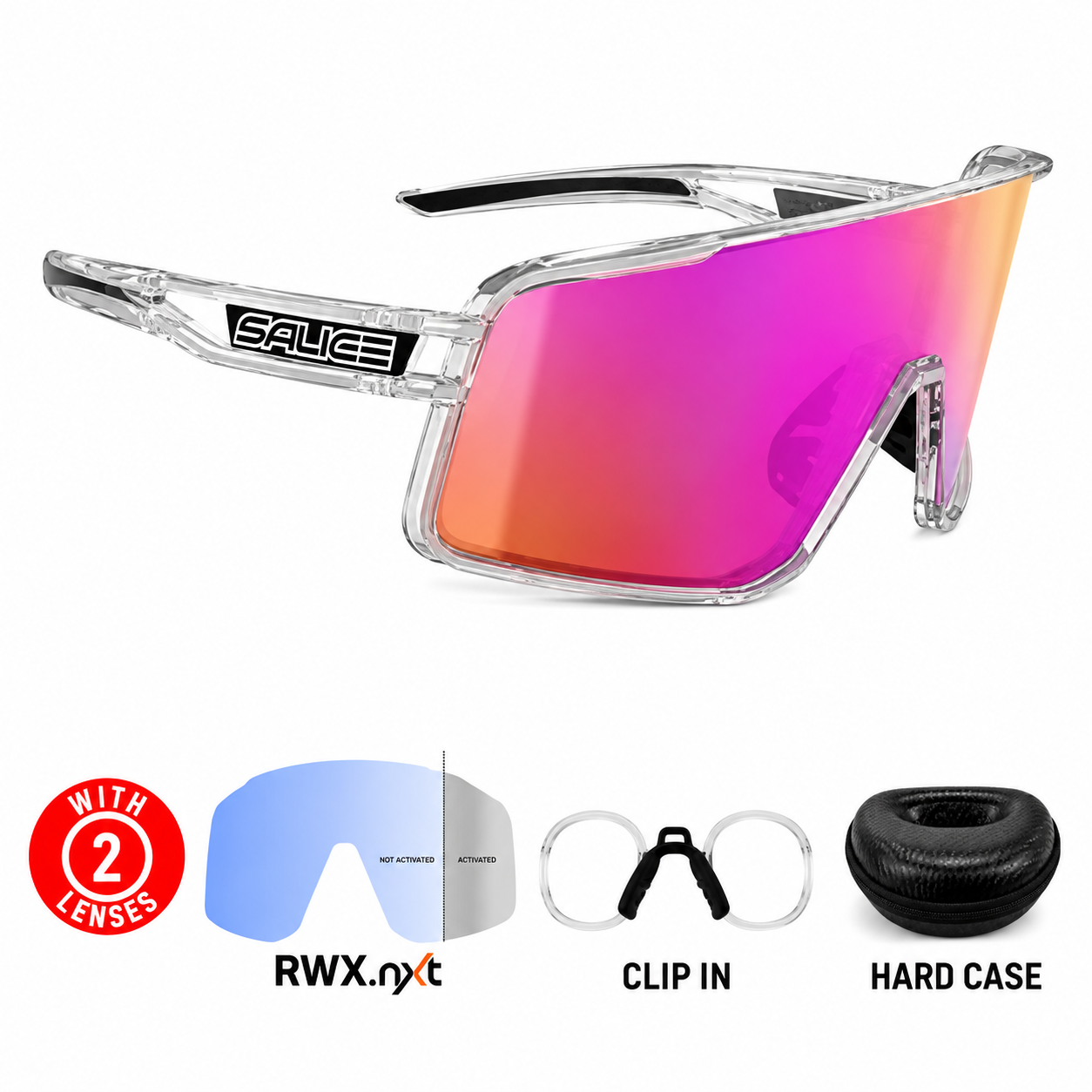 022RWX Photochromatic with Optic Clip-in