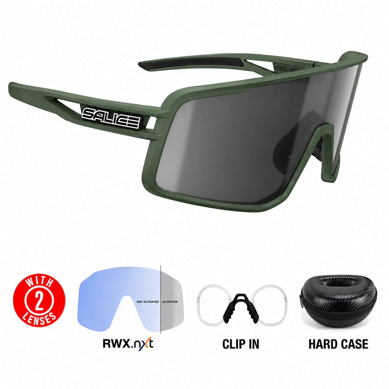 022RWX Photochromatic with Optic Clip-in