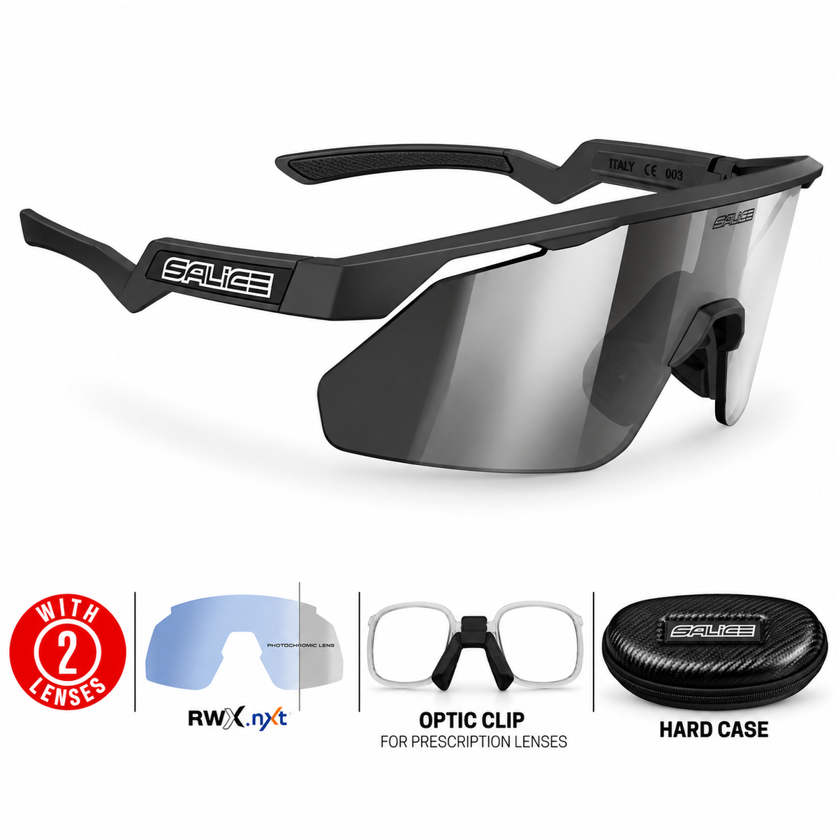 030RWX Photochromatic with Optical Clip-In