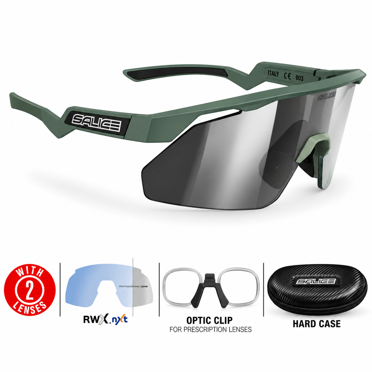 030RWX Photochromatic with Optical Clip-In