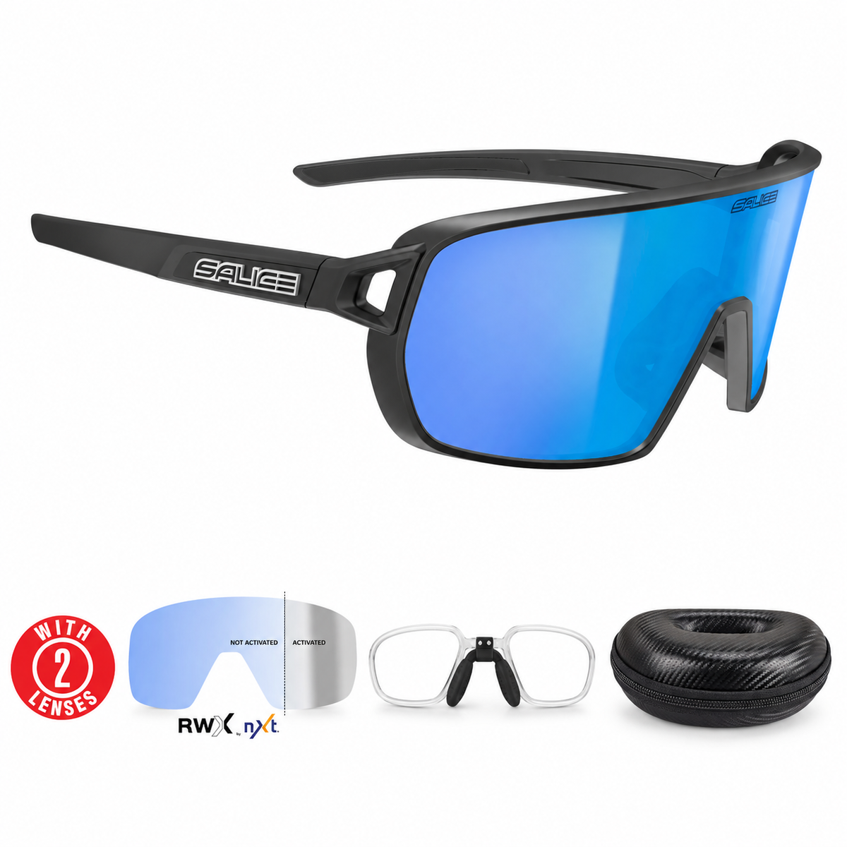 028RWX PHOTOCHROMATIC SUNGLASSESS WITH OPTICAL CLIP-IN